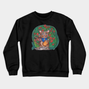 Lucky Cat Crewneck Sweatshirt